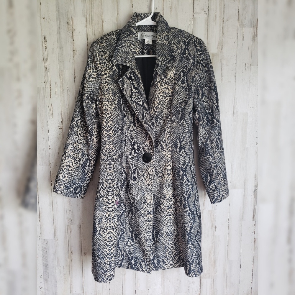 Vintage snakeskin jacket by Dignity